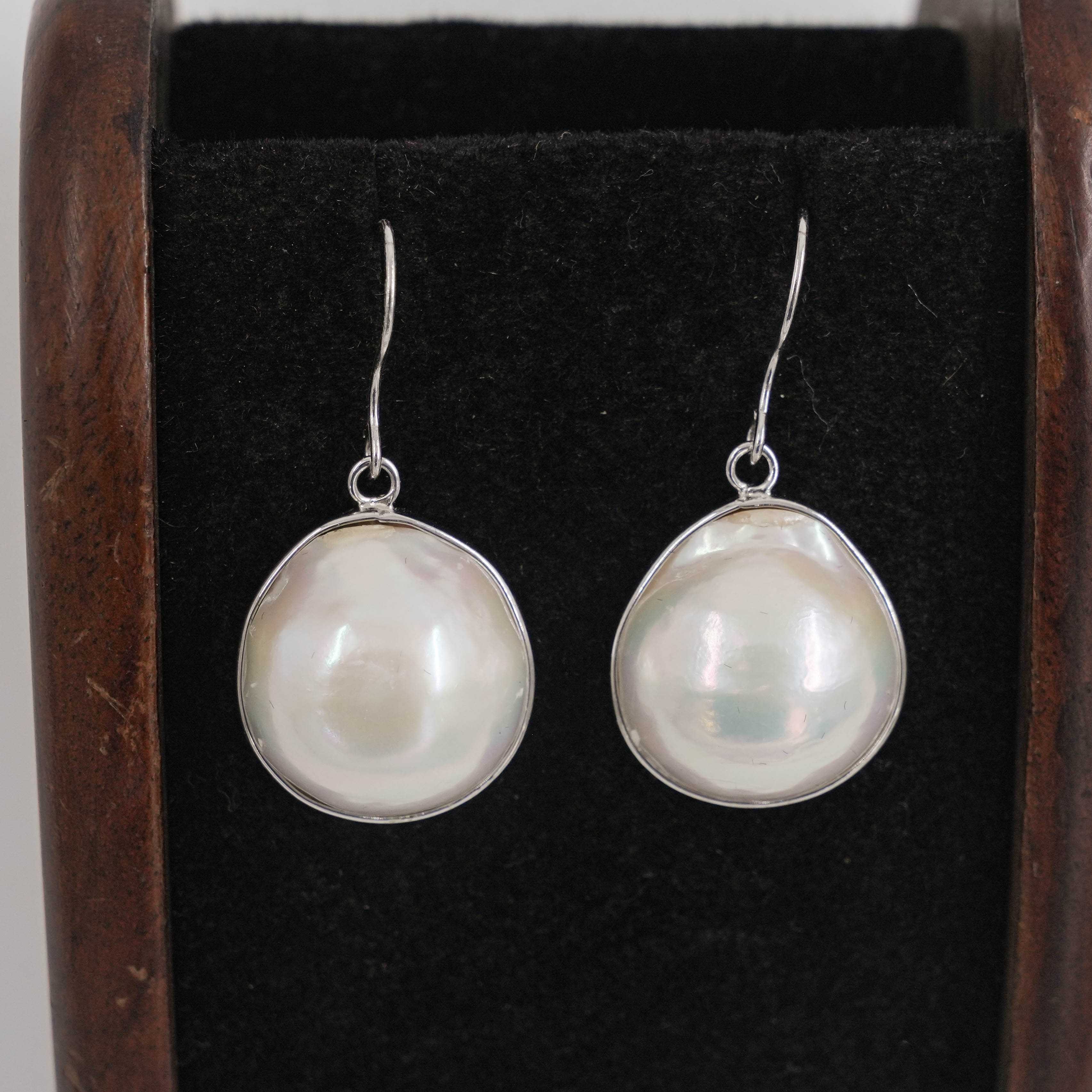 The Pearl Atelier by Kabra Pearls - 92.5 Silver Baroque Pearl Hangings